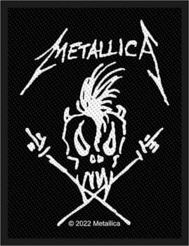 Toppa / Distintivo Metallica Scary Guy Toppa da cucire 100 x 50 mm - 1
