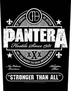 Patch / Badge Pantera Hostile Since 1881 Stronger Than All Sy-på patch 36 x 30 cm - 1