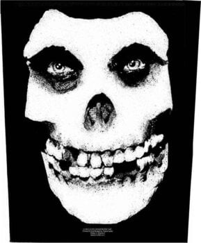 Кръпка / значка Misfits Face Skull Кръпка за пришиване 36 x 30 cm - 1