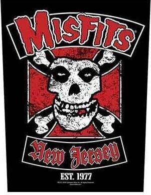 Кръпка / значка Misfits Biker Кръпка за пришиване 36 x 30 cm