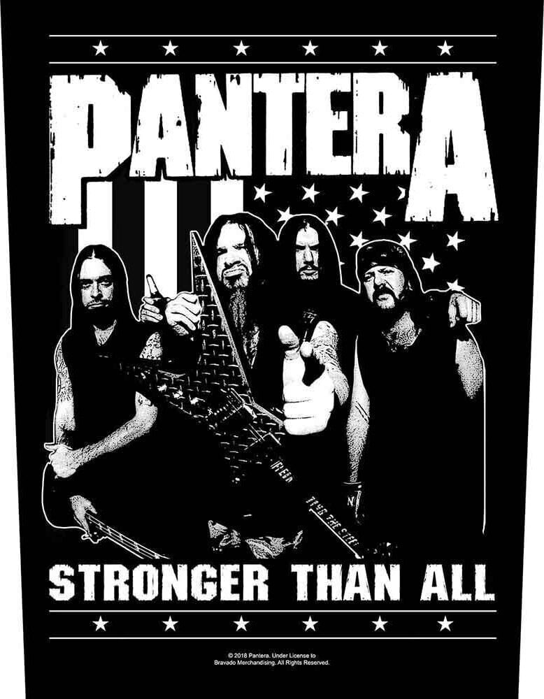 Кръпка / значка Pantera Stronger Than All Band Photo Кръпка за пришиване 36 x 30 cm