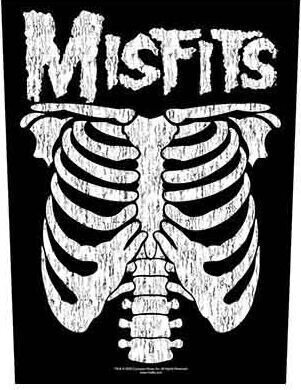 Aufnäher / Abzeichen Misfits Ribcage Aufnäher zum Aufnähen 36 x 30 cm