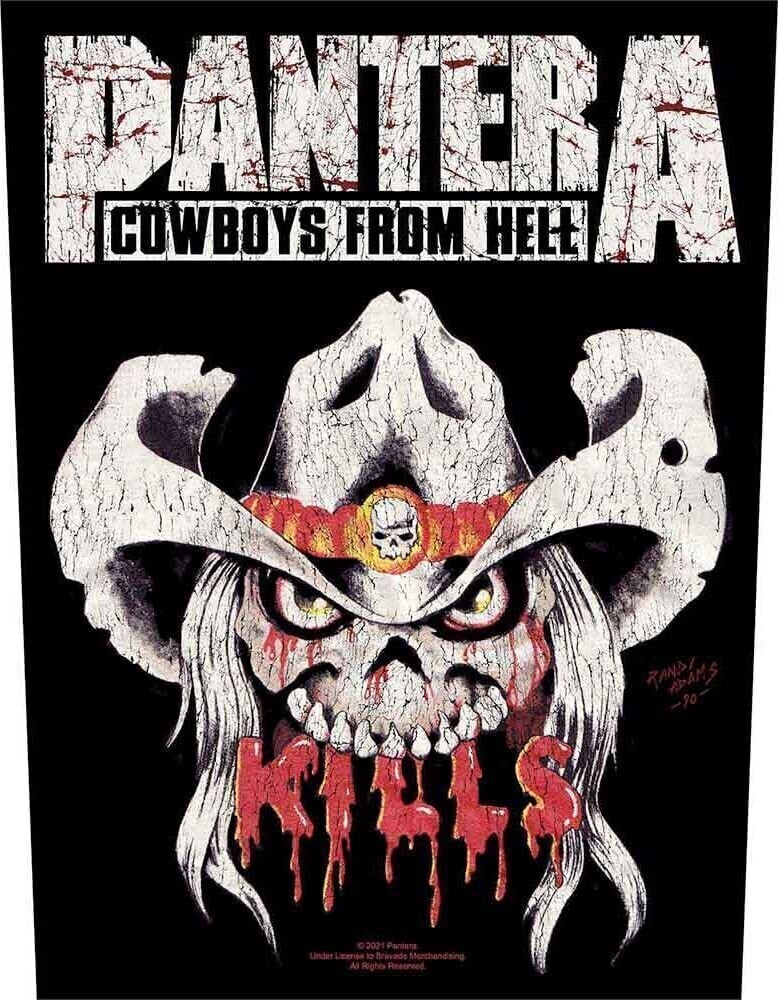 Patch / Badge Pantera Kills Patch à coudre 36 x 30 cm