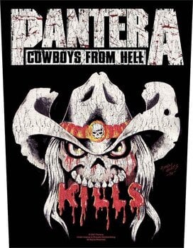 Patch / Badge Pantera Kills Patch à coudre 36 x 30 cm - 1