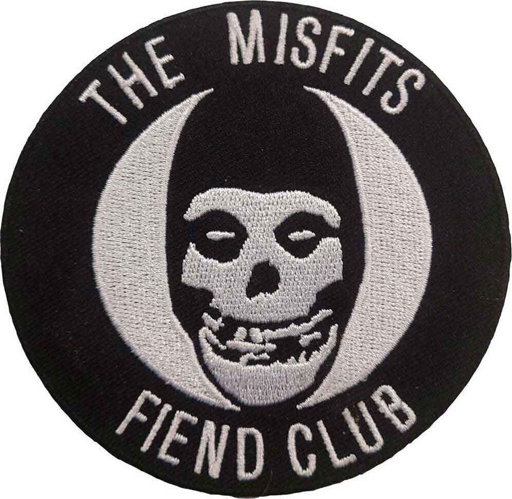 Patch / Distintivo Misfits Fiend Club Patch de costura 90 x 90 mm