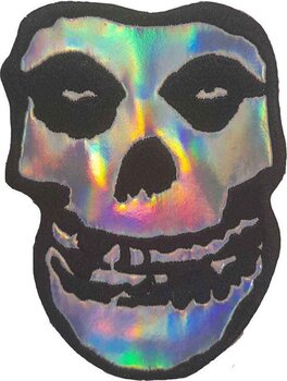 Patch / Distintivo Misfits Sonic Silver Skull Patch de costura 100 x 73 mm - 1