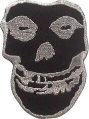 Patch / Distintivo Misfits Inverted Silver Skull Patch de costura 67 x 90 mm