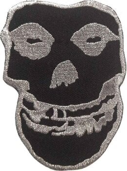 Patch / Distintivo Misfits Inverted Silver Skull Patch de costura 67 x 90 mm - 1