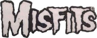 Patch / Distintivo Misfits White Logo Patch de costura 100 x 40 mm