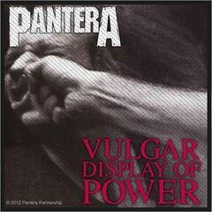 Patch / Badge Pantera Vulgar Display Of Power (Retail Pack) Sy-på patch 100 x 100 mm