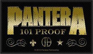 Patch / Badge Pantera Whiskey Label (Retail Pack) Sy-på patch 100 x 50 mm