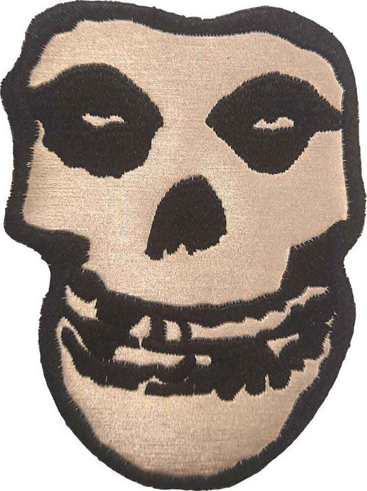 Patch / Distintivo Misfits Gold Skull Patch de costura 100 x 73 mm