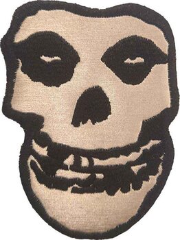 Patch / Distintivo Misfits Gold Skull Patch de costura 100 x 73 mm - 1