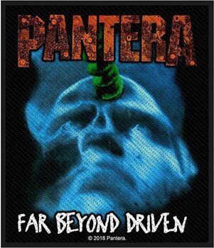 Aufnäher / Abzeichen Pantera Far Beyond Driven (Retail Pack) Aufnäher zum Aufnähen 100 x 100 mm - 1