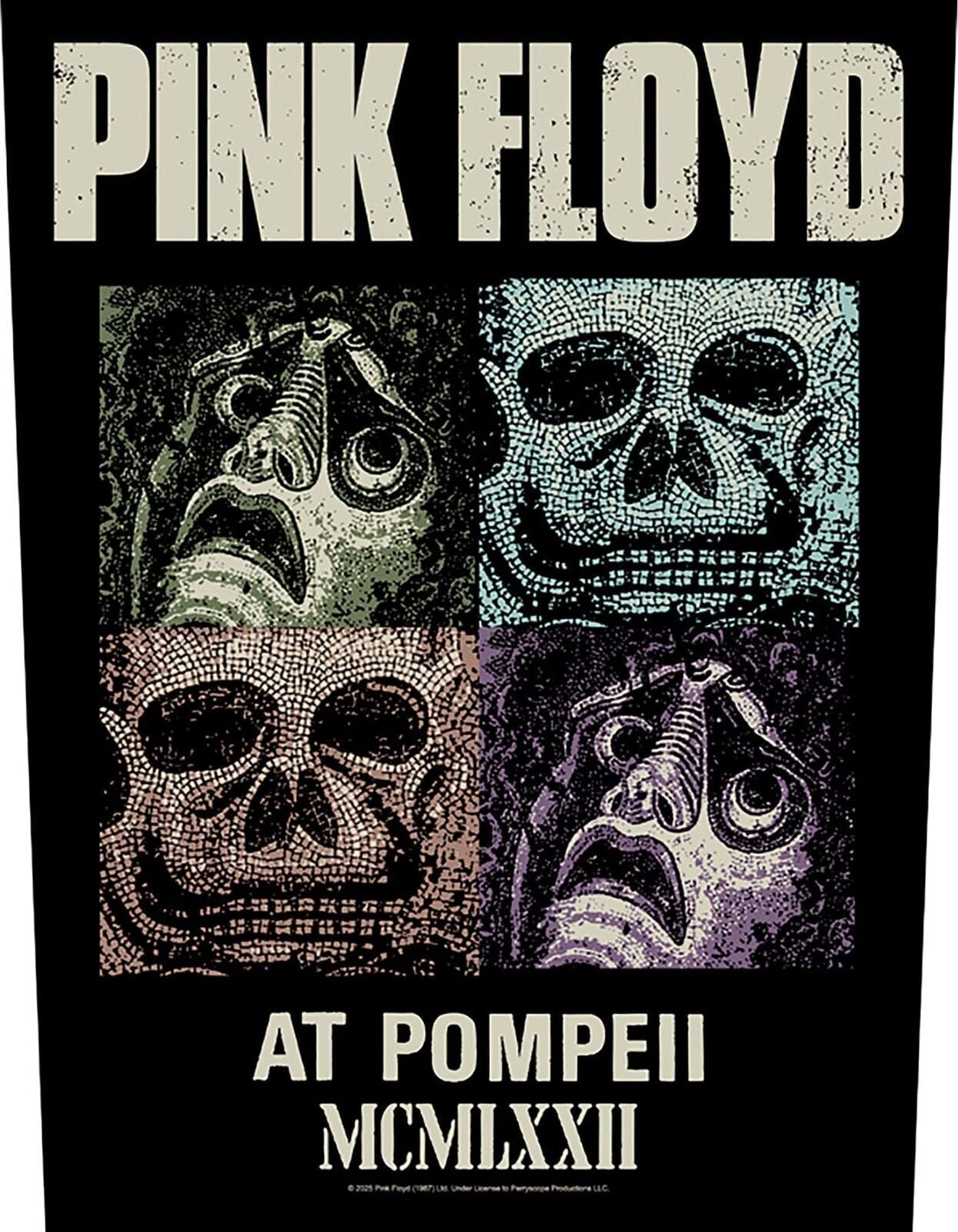 Нашивка / Значок Pink Floyd Mosaics Пришивна латка