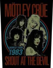 Patch / Badge Mötley Crüe Shout at the Devil World Tour 83 Sy-på-lapp 36 x 30 cm