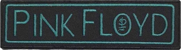 Obliž / Značka Pink Floyd Division Bell Text Logo Našitek za šivanje 30 x 125 mm - 1