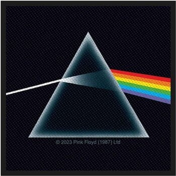 Nášivka / Odznak Pink Floyd Dark Side Of The Moon Nášivka 100 x 100 mm - 1