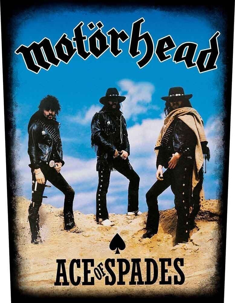 Patch / Badge Motörhead Ace of Spades 2020 Sy-på patch 36 x 30 cm