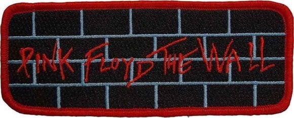 Нашивка / Значок Pink Floyd The Wall Red Пришивна латка 112 x 44 mm - 1