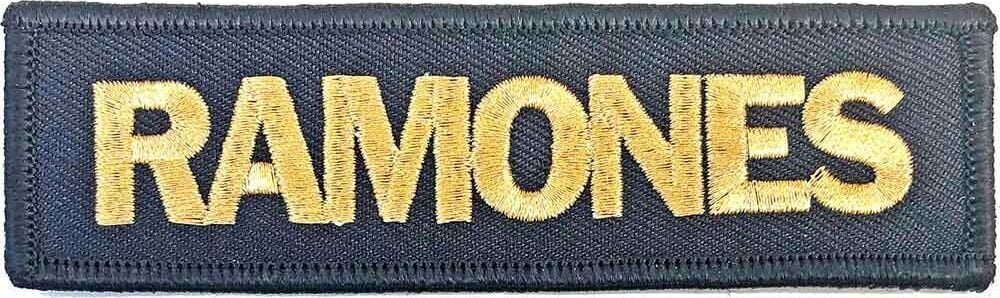 Patch / merkki Ramones Gold Logo Sew-On Patch