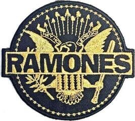 Patch / Badge Ramones Gold Seal Sy-på patch