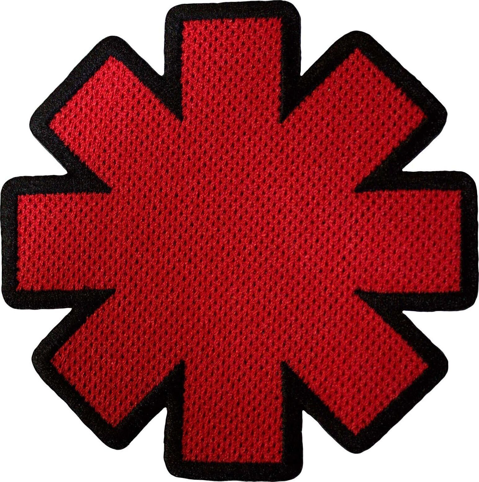 Patch / Jelvény Red Hot Chili Peppers Asterisk Cut-Out Felvarrható tapasz