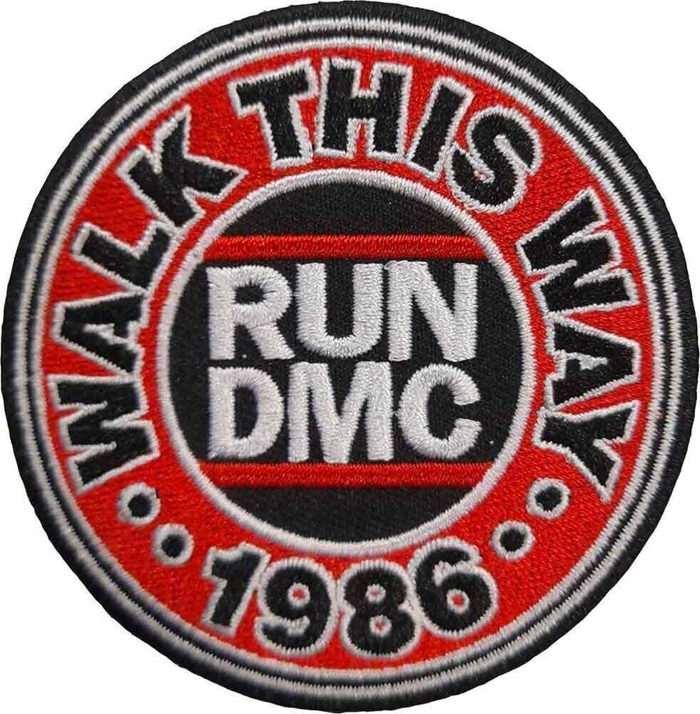 Patch / Badge Run DMC Walk This Way Patch à coudre 75 x 75 mm