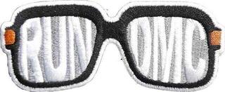 Patch / Badge Run DMC Glasses Opnaaipatch 100 x 42 mm