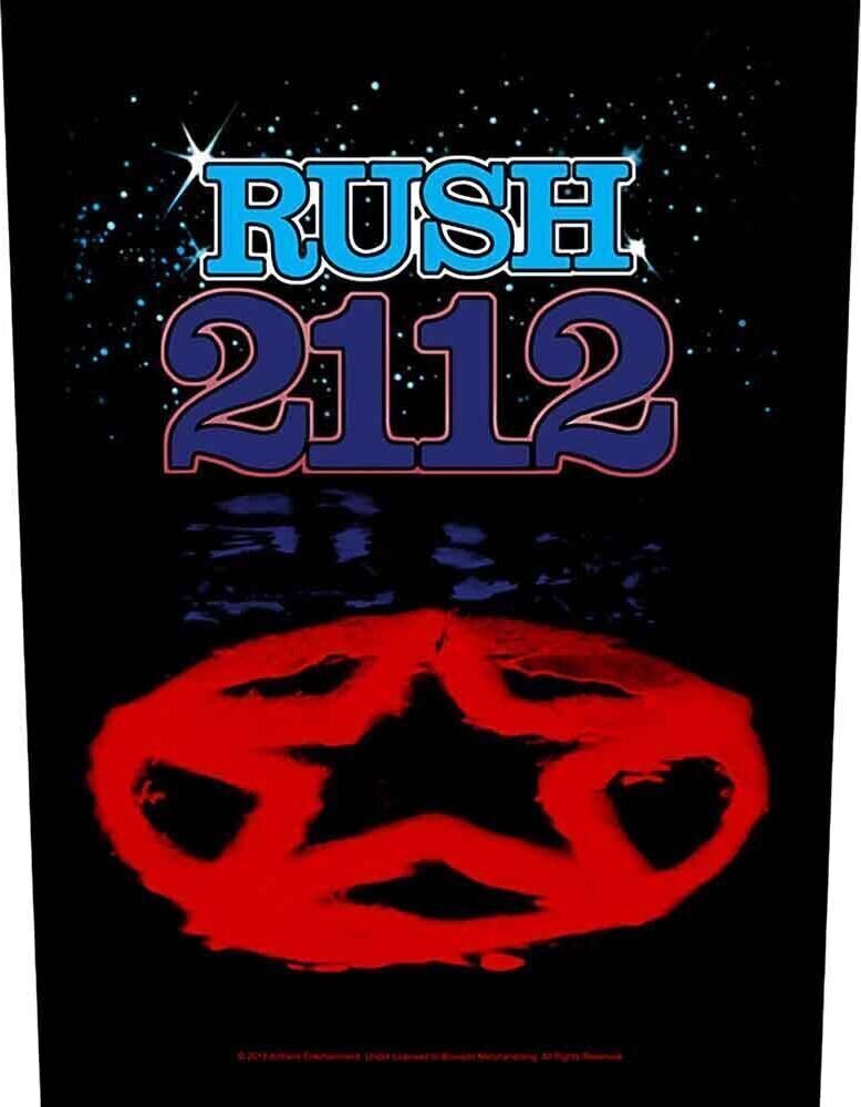 Закрпа / Значка Rush 2112 Закрпа за шивање 36 x 30 cm