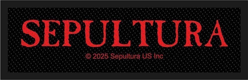 Nášivka / Odznak Sepultura Logo Nášivka