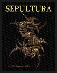 Merkelapp / merke Sepultura Discography Sew-On Patch