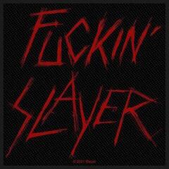 Patch / Badge Slayer Fuckin' Slayer Sy-på-lapp 100 x 100 mm