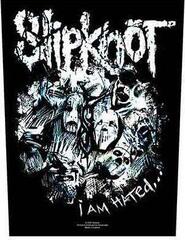 Antsiuvas / ženklelis Slipknot I am Hated Uzšūjams ielāps 36 x 30 cm