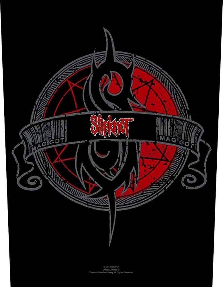 Patch / Badge Slipknot Crest Sew-On Patch 36 x 30 cm