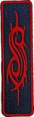 Antsiuvas / ženklelis Slipknot Red Tribal Sigil Uzšūjams ielāps