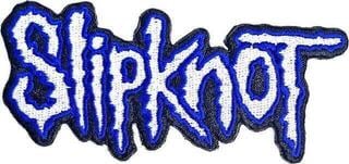 Antsiuvas / ženklelis Slipknot Cut-Out Logo Blue Border Uzšūjams ielāps