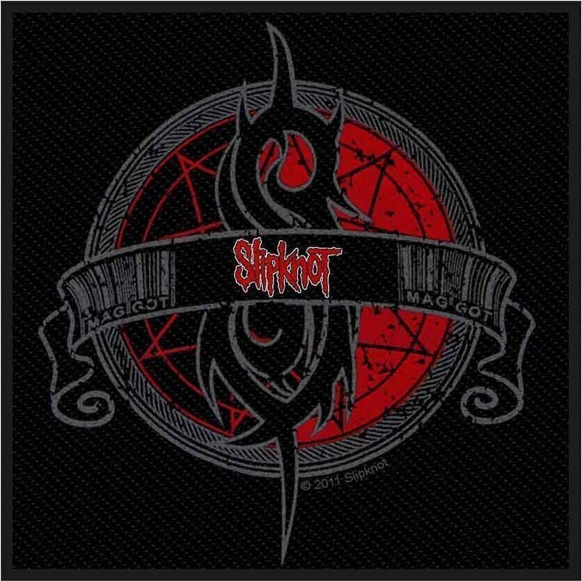 Patch / Badge Slipknot Crest (Retail Pack) Sew-On Patch 100 x 100 mm