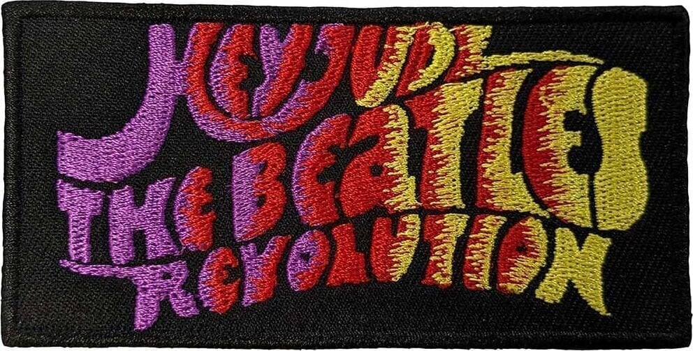 Кръпка / значка The Beatles Hey Jude/Revolution Кръпка за пришиване