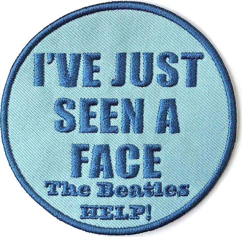 Кръпка / значка The Beatles I've Just Seen A Face Кръпка за пришиване 80 mm