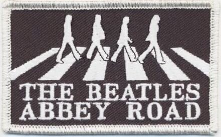 Patch / Jelvény The Beatles Abbey Road Felvarrható tapasz 100 x 50 mm