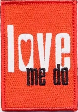 Patch / Badge The Beatles Love Me Do Sew-On Patch 100 x 50 mm
