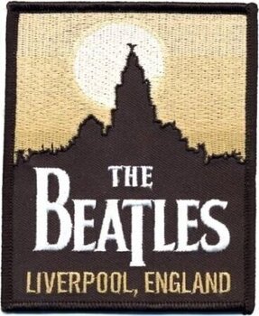 Patch / Jelvény The Beatles Liverpool Felvarrható tapasz 100 x 100 mm - 1