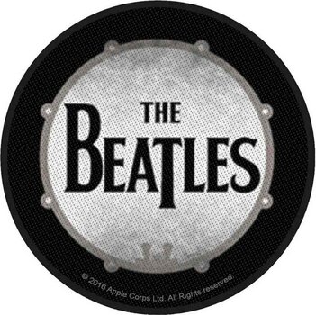 Кръпка / значка The Beatles Drumskin Кръпка за пришиване 90 mm - 1