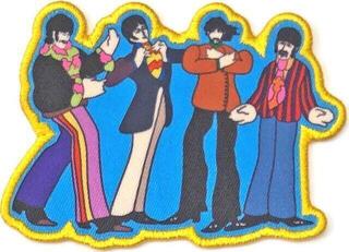 Patch / Badge The Beatles Yellow Submarine Sub Band Sew-On Patch