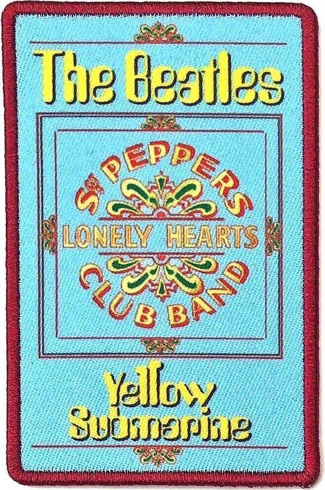 Кръпка / значка The Beatles Yellow Submarine Lonely Hearts Кръпка за пришиване