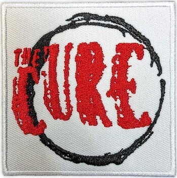 Oznaka / značka The Cure Circle Logo Zakrpa za šivanje 7,5 x 7,5 cm - 1