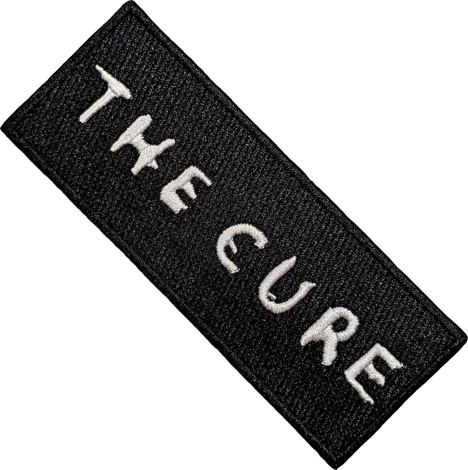 Oznaka / značka The Cure Text Logo Zakrpa za šivanje 10,5 x 4 cm