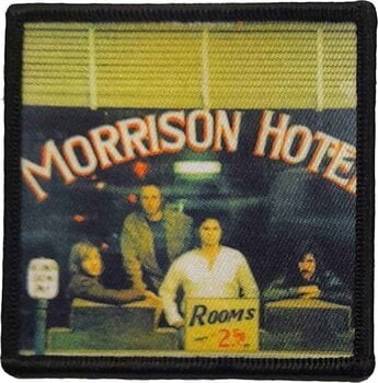Закрпа / Значка The Doors Morrison Hotel Закрпа за шивање 75 x 75 mm - 1