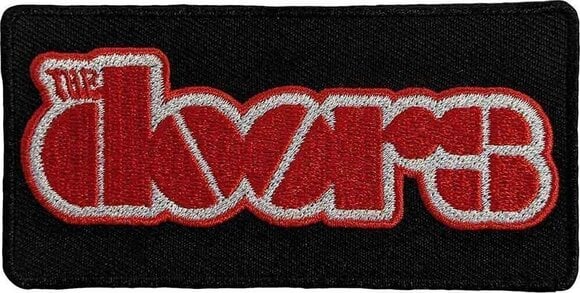 Plaaster / märk The Doors Red Logo Õmmeldav plaaster - 1